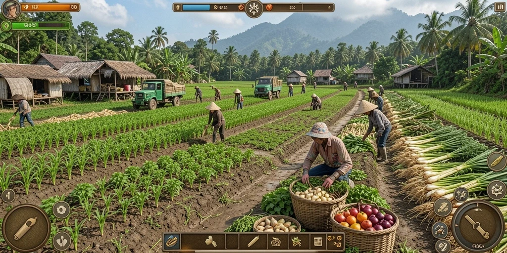 Fitur sosial yang memungkinkan interaksi antar pemain.