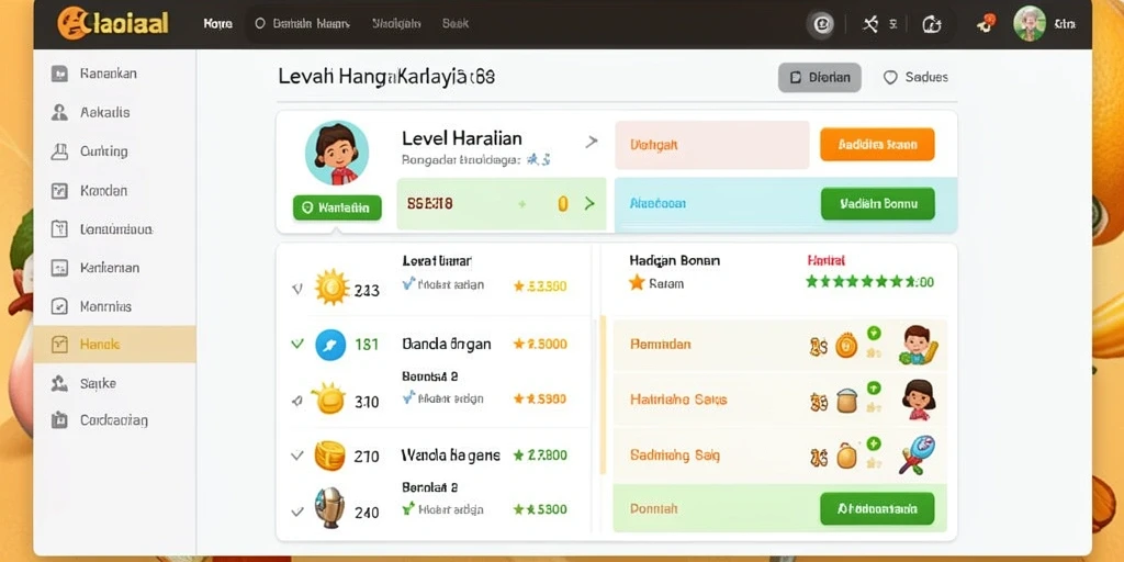 Tangkapan layar memperlihatkan salah satu level baru yang menantang.