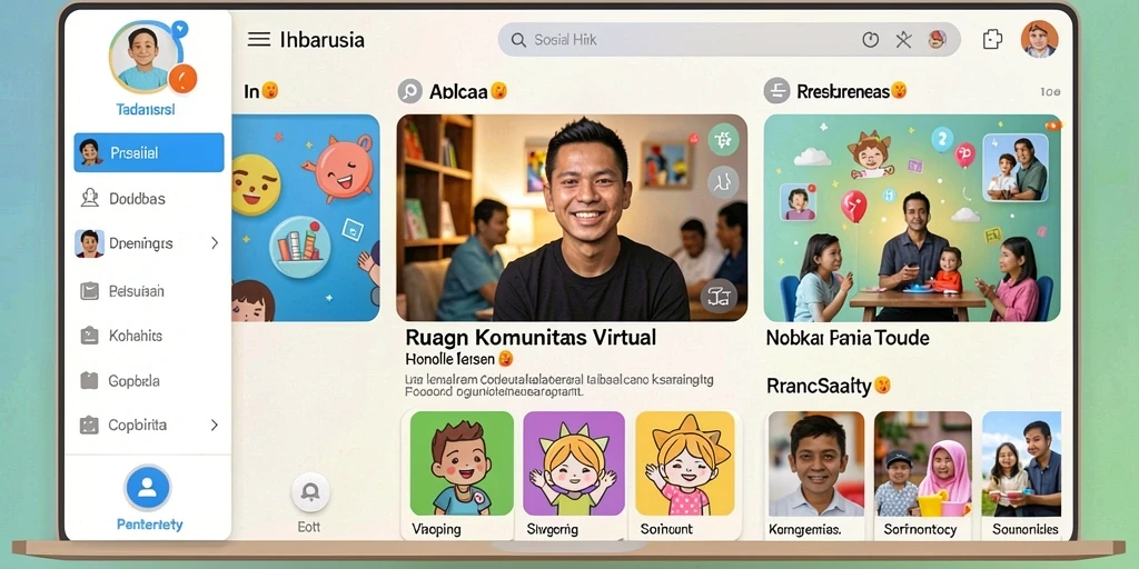 Karakter unik dalam permainan yang menarik perhatian.
