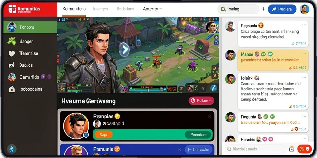 Tantangan seru di setiap level permainan.