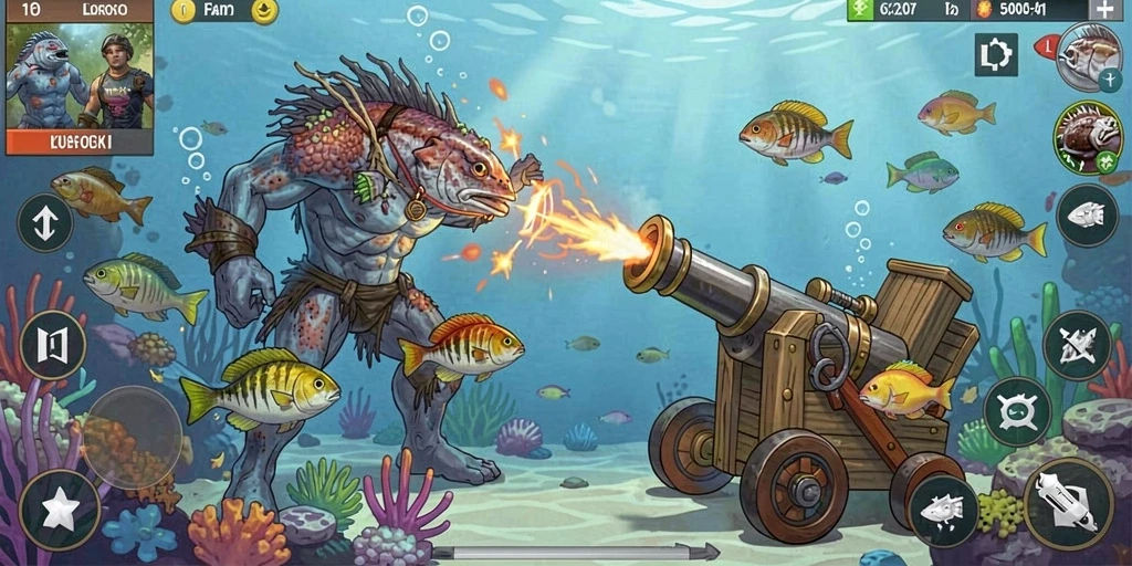 Fitur multiplayer yang memungkinkan interaksi dengan pemain lain.