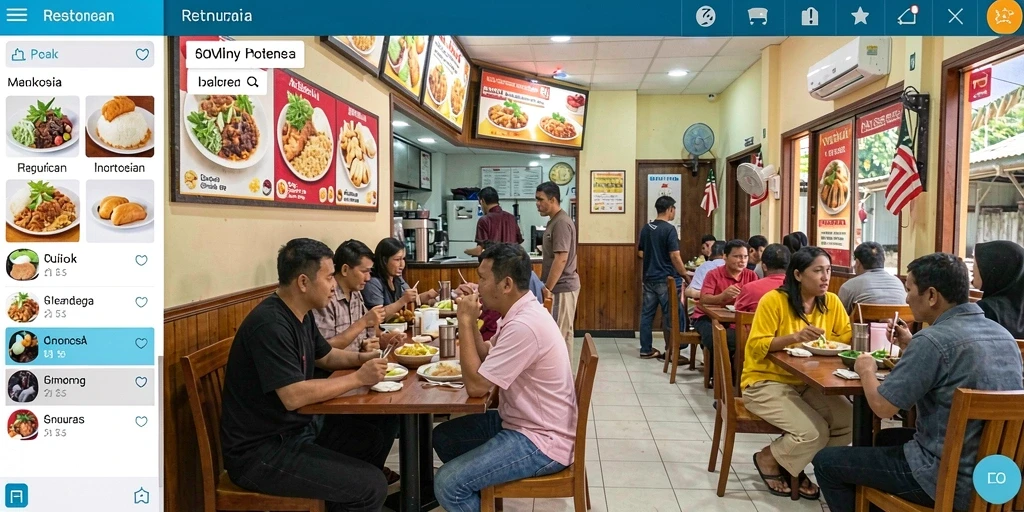 Tampilan antarmuka yang user-friendly di IDNGARUDA.