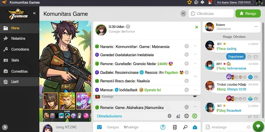 Menu pilihan level yang beragam.