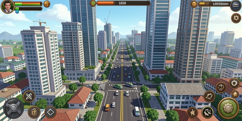 Screenshot 3: Pengaturan mode permainan yang beragam.