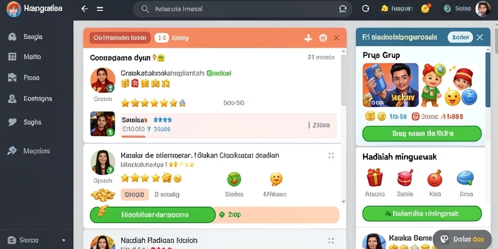Dapatkan hadiah menarik setiap kali Anda bermain.