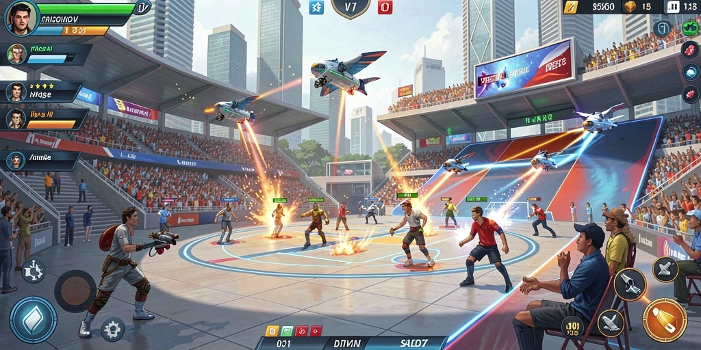 Fitur multiplayer yang mendebarkan dengan teman-teman.