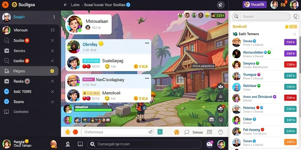 Tampilan antarmuka yang user-friendly dan intuitif.
