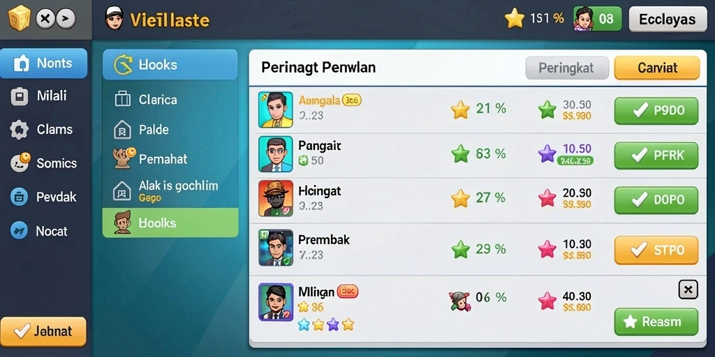 Grafik yang tajam dan efek suara yang mengesankan.