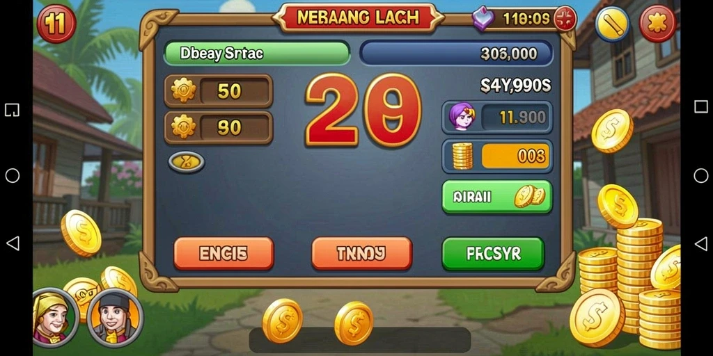 Tangkapan layar ketiga menggambarkan suasana pertempuran yang mendebarkan.