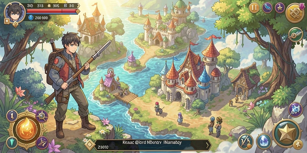 Ilustrasi misi menantang dalam game.