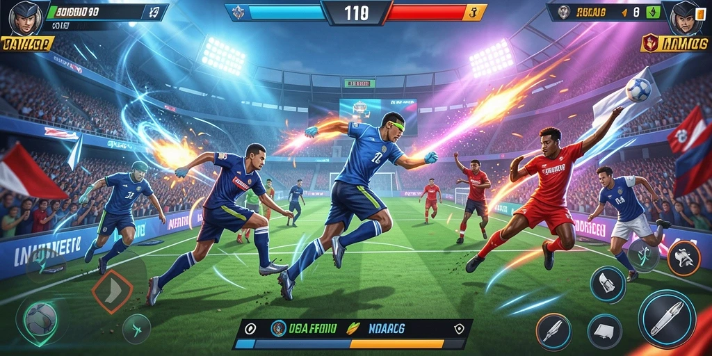 Tangkapan layar ketiga menunjukkan fitur multiplayer yang seru.